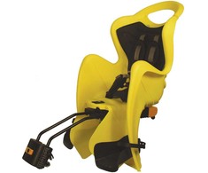 Galinė dviračio kėdutė Bellelli Mr Fox Lux Relax HiViz, geltona