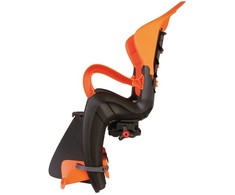 Galinė dviračio kėdutė Bellelli Tiger Clamp, juoda/oranžinė
