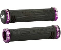Vairo rankenėlės ODI Box Hex BMX 130mm Lock-On Bonus Pack Juodas-Juodas