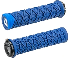 Vairo rankenėlės ODI D3O Vanquish v2.1 Lock-On MTB 137mm Mėlyna