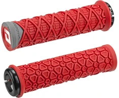 Vairo rankenėlės ODI D3O Vanquish v2.1 Lock-On MTB 137mm Raudona