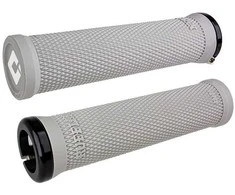 Vairo rankenėlės ODI Ruffian v2.1 Lock-On MTB 30mm OD 135mm Baltas/Pilkas