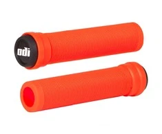Vairo rankenėlės ODI Soft Longneck BMX Flangless 143mm Fire red