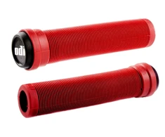 Vairo rankenėlės ODI Soft Longneck BMX Flangless 143mm Bright Raudona