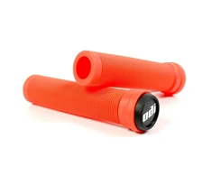 Vairo rankenėlės ODI Soft Longneck BMX Flangless 143mm Fire red