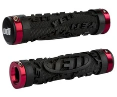 Vairo rankenėlės ODI Yeti HC MTB Lock-On Bonus Pack Juodas/Raudona