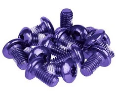 Varžtai stabdžių diskams tvirtinti Prox violetinė M5x10mm (12pcs.)