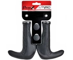 Velo Prox Vairo rankenėlės ProX VLG-1839AD2-L with Bar-Ends 140mm Lock-on juodas