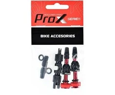Ventilių komplektas ProX Tubeless + key 40mm red
