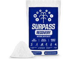 Vonios druskos Surpass Recovery Natural 1kg