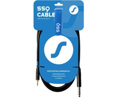 SOUND STATION QUALITY (SSQ) Jack SSQ MiJS1 – stereofoninis kabelio lizdas 3,5 mm – stereo lizdas 6,3 mm, 1 m
