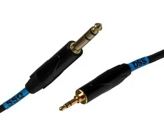 sound station quality (ssq) SSQ MiJS2 – stereofoninis kabelio lizdas 3,5 mm – stereo lizdas 6,3 mm, 2 m
