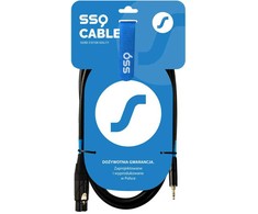 SOUND STATION QUALITY (SSQ) SSQ XLRMi3 - XLR lizdas - Jack stereo 3,5 mm laidas , 3 m
