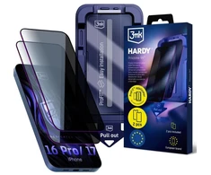 3mk Hardy Privzone 9H - Apple iPhone 16 Pro/ 17