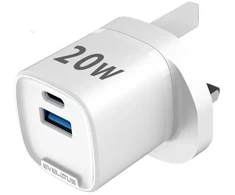 Adapteris Evelatus Evelatus QuickVolt Adapter20W UK/HK Baltas RLC-542 UK ()