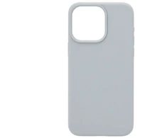 Connect iPhone 15 Pro Max Premium Magsafe Soft Touch Silikona Vāka Pelēkzilā