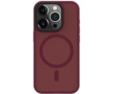 Dėklas iLike Connect Hibrīdais Magnētiskais Vāks iPhone 15 Pro PC + TPU Divu Slāņu MagSafe Saderīgs Triecienizturīgs Dizains Plūmju
