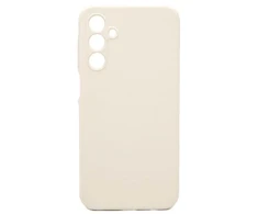 Back Cover Connect Samsung Galaxy A14 4G / A14 5G Premium Quality Soft Touch Silikoninis dėklas Antique Baltas