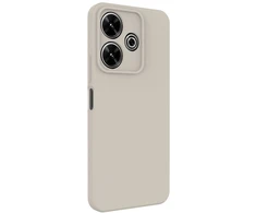 Aizmugurējais vāciņš Connect Xiaomi Redmi Note 13 4G Premium Quality Soft Touch Silikoninis dėklas Sidabrinis 4752192088125 CONXIARN134PSCS (4752192088125)