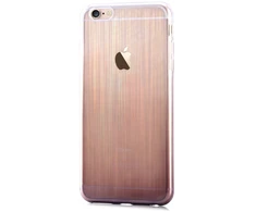 Dėklas Devia Apple iPhone 6/6s Azure soft case Dark Brown