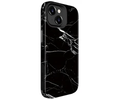 Dėklas Evelatus iPhone 15 Plus Armor Case TPU + PC Printed Design Marble Juodas