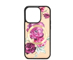 Dėklas Evelatus Apple iPhone 15 Pro Wallet and Slim Cover Case rusvai gelsvas