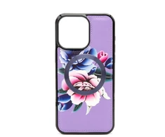 Dėklas Evelatus Apple iPhone 15 Pro Max Wallet and Slim Cover Case Violetinė
