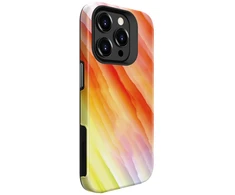 Dėklas Evelatus Armor Case priekš iPhone 15 Pro Max TPU + PC Divslāņu Personalizēts Dzeltena Oranža Druka Šoka Izturīga Cieta Aizsardzība