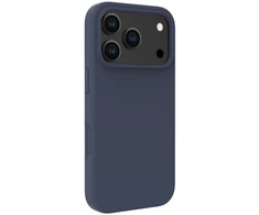Aizmugurējais vāciņš Evelatus Apple iPhone 18 Pro Premium Magsafe Soft Touch Silikoninis dėklas Dark Mėlyna