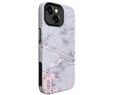 Dėklas Evelatus Armor Case iPhone 15 TPU + PC Divslāņu Pielāgota Sudraba Druka Šokaizturīga Izturīga Aizsardzība