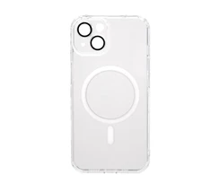 Dėklas Evelatus Apple iPhone 14 Clear Case With MagSafe and Camera Protection Transparent