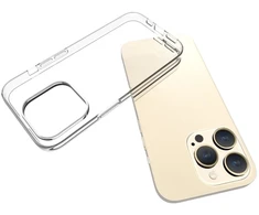 Evelatus Apple iPhone 15 Pro Clear Silikoninis dėklas 1.5mm TPU Transparent