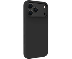 Aizmugurējais vāciņš Evelatus Apple iPhone 18 Pro Max Premium Magsafe Soft Touch Silikoninis dėklas Juodas