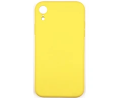 Evelatus Apple iPhone XR Nano Silikoninis dėklas Soft Touch TPU Geltona