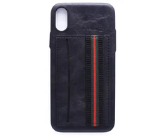 Dėklas Evelatus Apple iPhone X Cubit Plastic Juodas