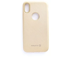 Dėklas Evelatus Apple iPhone X Carbon Gold