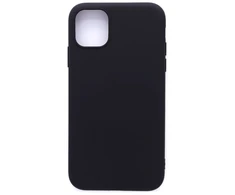Back cover Evelatus Apple iPhone 11 Pro Max Nano Silikoninis dėklas Soft Touch TPU Juodas