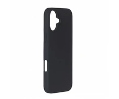 Aizmugurējais vāciņš Evelatus Apple iPhone 16 Plus Premium Magsafe Soft Touch Silikoninis dėklas Juodas EVEAPP16PLPMSCB ()