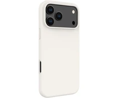 Aizmugurējais vāciņš Evelatus Apple iPhone 18 Pro Max Premium Magsafe Soft Touch Silikoninis dėklas Sidabrinis