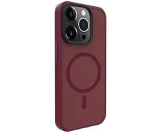 Dėklas Evelatus Apple iPhone 15 Pro Max Hybird Case With Magsafe PC+TPU Plum