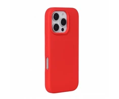 Aizmugurējais vāciņš Evelatus Apple iPhone 16 Pro Premium Magsafe Soft Touch Silikoninis dėklas Raudona EVEAPP16PPMSCR ()
