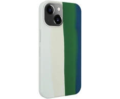 Dėklas Evelatus Apple iPhone 14 Silicone case Multi-Colored Žalias