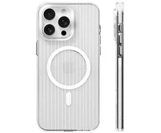 Evelatus iPhone 16 Pro Max Koferis MagSafe Gadījumā Caurspīdīga Balta