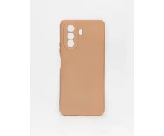 Evelatus Huawei Nova Y70 Nano Silikoninis dėklas Soft Touch TPU rusvai gelsvas