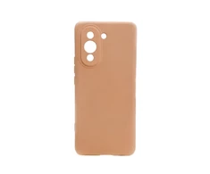 Evelatus Huawei Nova 10 Pro TPU Nano Silikoninis dėklas Soft Touch TPU rusvai gelsvas