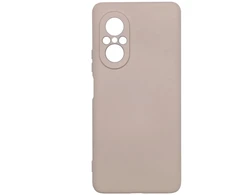 Evelatus Huawei Nova 9 SE Nano Silikoninis dėklas Soft Touch TPU rusvai gelsvas