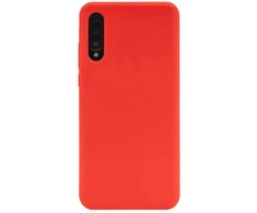 Evelatus Huawei P30 Nano Silikoninis dėklas Soft Touch TPU Raudona