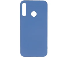 Dėklas Evelatus Huawei P40 Lite E Soft Touch Silicone Mėlyna