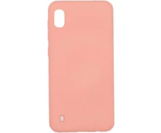 Evelatus Samsung A10 Nano Silikoninis dėklas Soft Touch TPU rusvai gelsvas