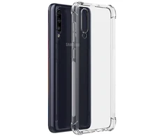 Evelatus Samsung A30s TPU 1.5MM Military Shockproof Silikoninis dėklas TPU Transparent